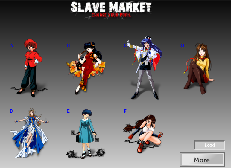 Slave Maker Revised - game play 1