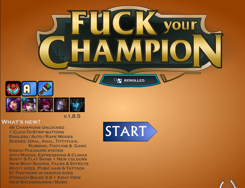Cover - Fuck Your Champion: Rerolled	
