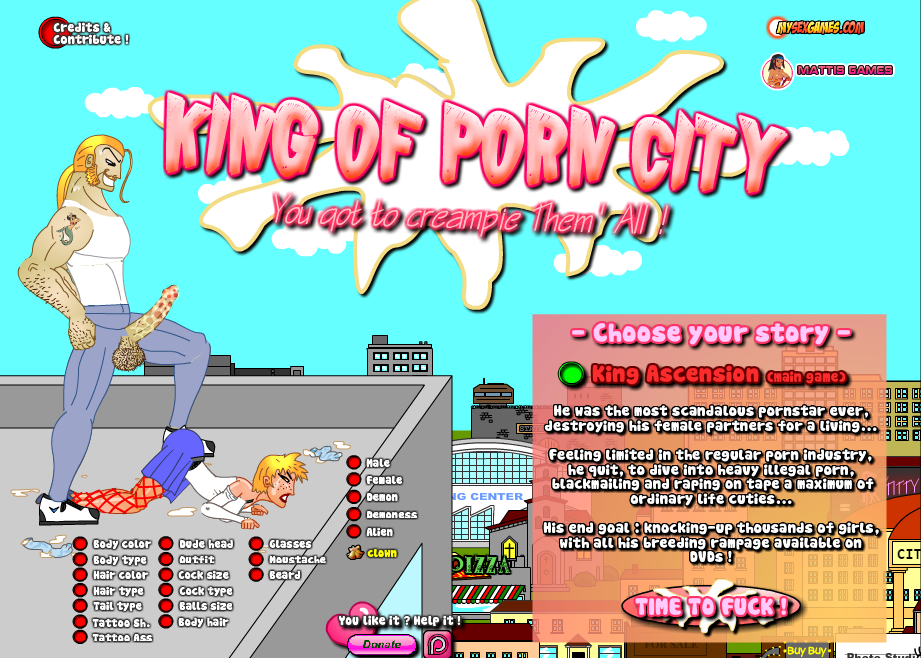 Cover - The King of Porn City