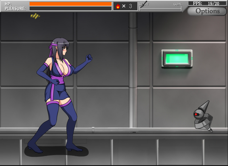 Shinobi Girl [V 2.10, UNCENSORED]  - game play 1