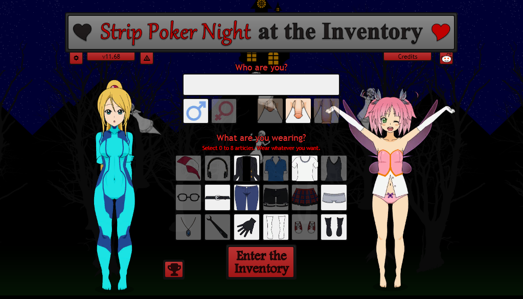 Strip Poker Night at the Inventory - stories 1