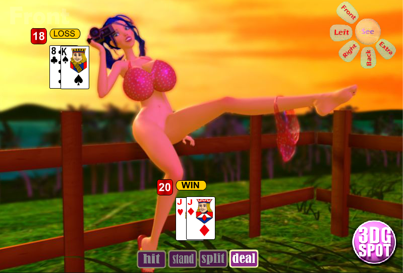 Ariel Hugetits Films BlackJack - game play 1