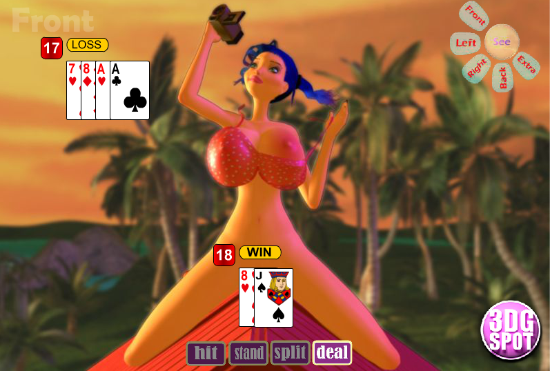 Ariel Hugetits Films BlackJack - game play 4