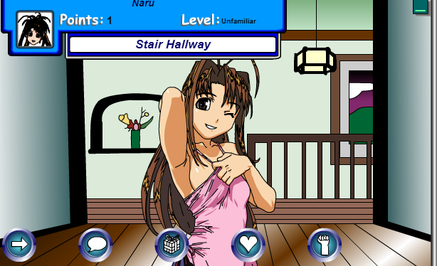 Love Hina: Sim Date - game play 5